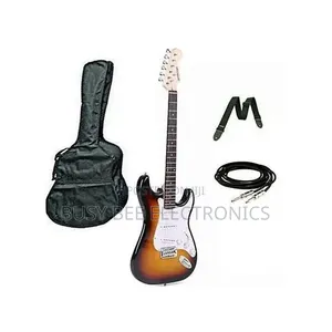 Electric Lead Guitar, Bag and Stand