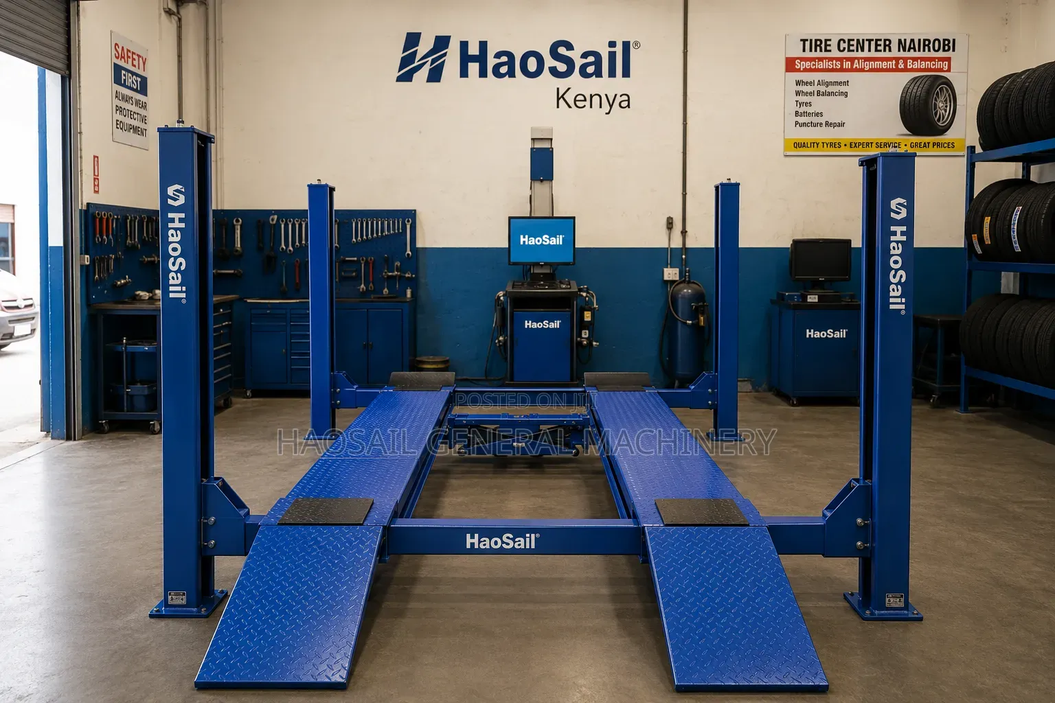 Haosail Four Post Lift