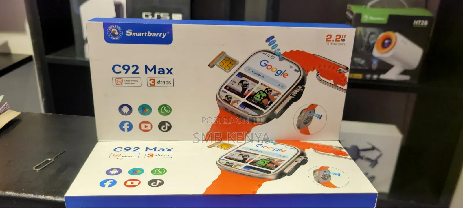 Smartbarry C92 Max 4G Smart Watch Phone With Dual Camera