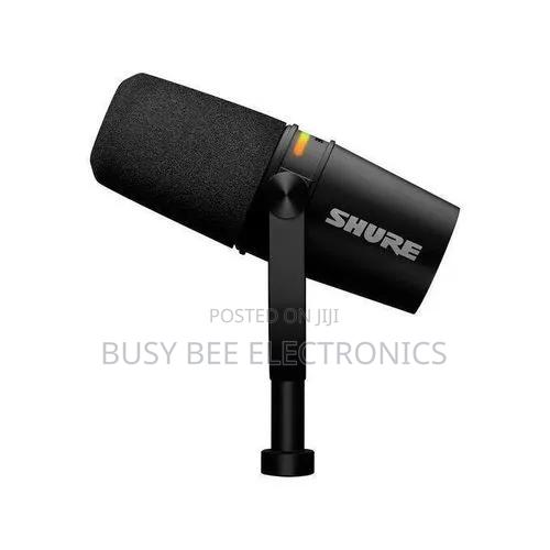 ￼
￼
Shure MV7+ Podcast XLR/USB Microphone (Black) - thumbnail 2