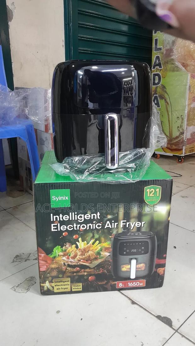 1650watts - Syinix Digital Touch Panel Air Fryer 8 Litres - thumbnail 2