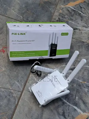 PIX-LINK Dual Antenna Wi-Fi Repeater for Home Office
