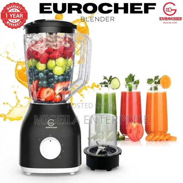 Black Eurochef Blender 2 in 1 - thumbnail 2