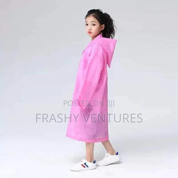 Kids Rain Coats With an Allowance for a Back Pack. - thumbnail 2