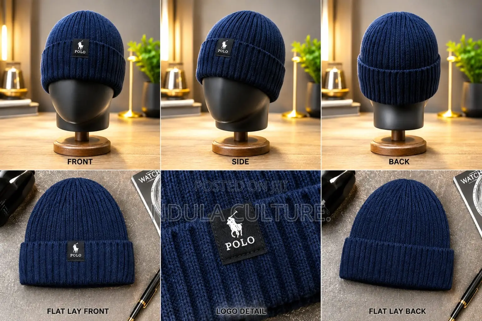 Designer Woolen Beanie -Marvins