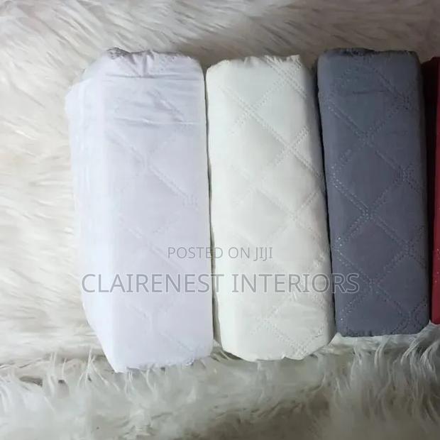 Navy Blue, White and Grey Comfortable Waterproof Mattress Protectors