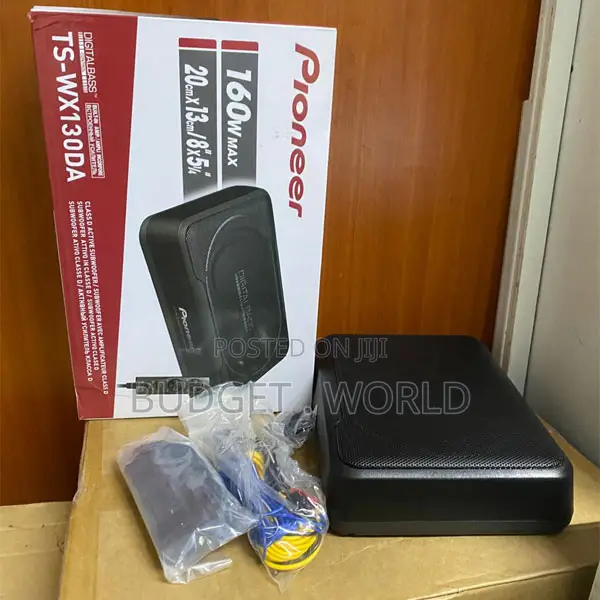 Pioneer TS-WX130DA 160W Active Under Seat Car Subwoofer With Remote