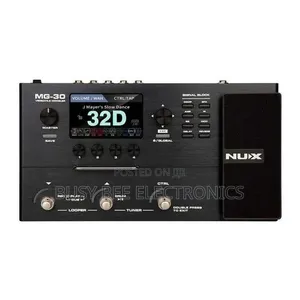 Nux NuxMG-30 Versatile Modeler Guitar Multi-Effects Pedal