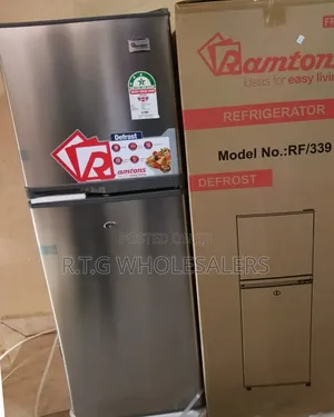 Ramtons Compact Double Door Fridge 138L