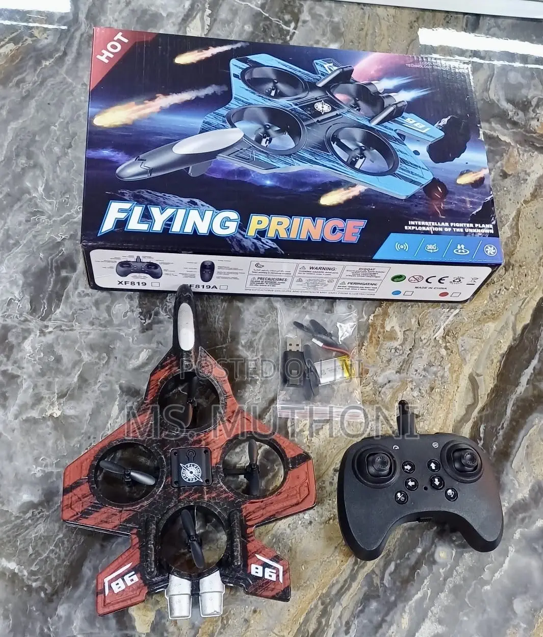 Flying Prince Interstellar Fighter Plane!