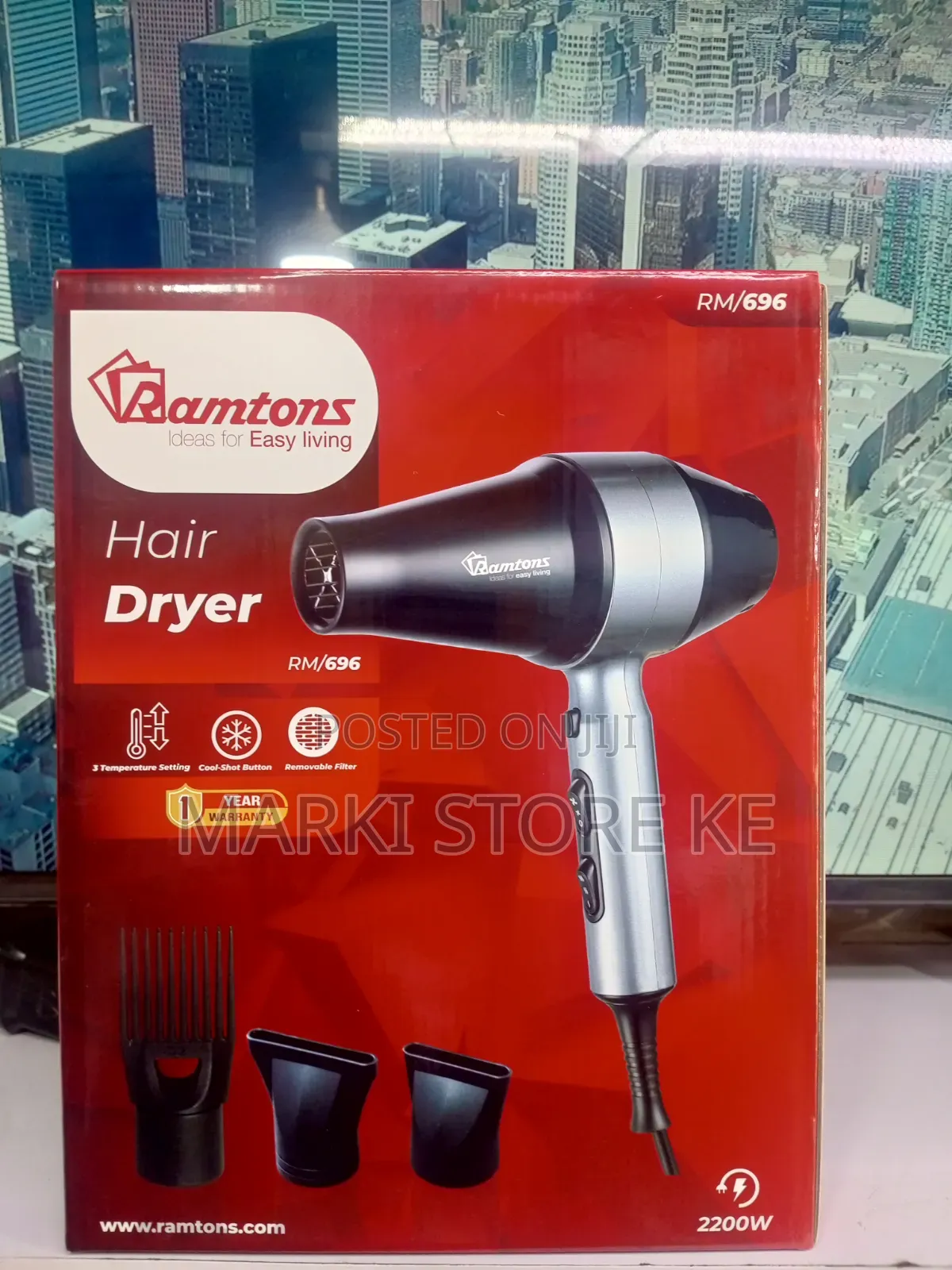 Ramtons Blowdry/Ramtons Professional Hair Dryer RM/696