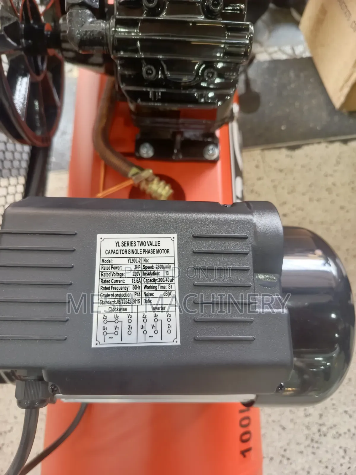 AICO 100L Belt-Driven Electric Air Compressor