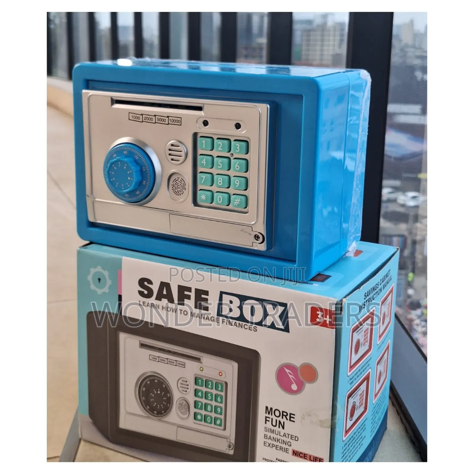 Piggy Bank or Mini ATM Money Safe.
