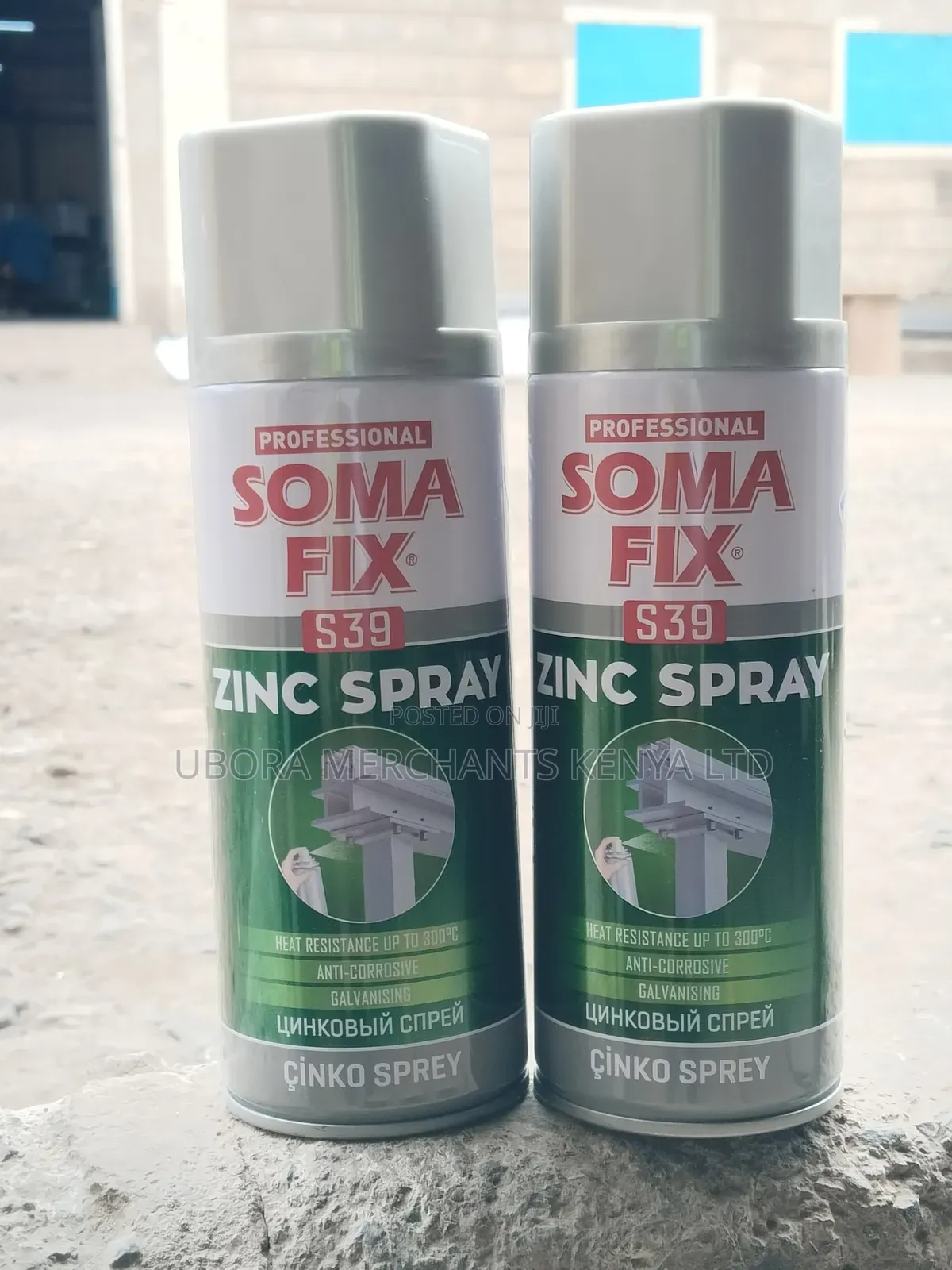 Somafix S39 Zinc Spray