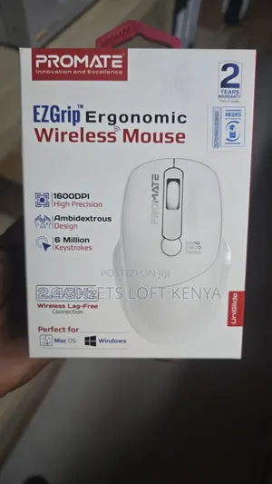 Promate Ergonomic Wireless Mouse