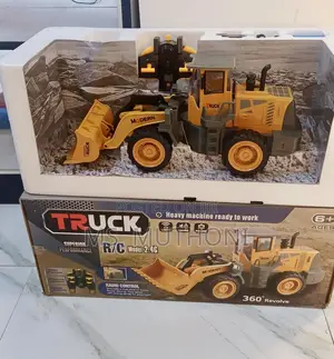 Brand New 2.4G RC Front Loader Construction Truck Toy - Lights Sound