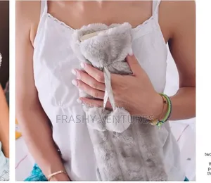 Long Fur Hot Water Bottle