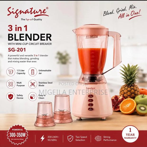 Signature 3 in 1 Blender