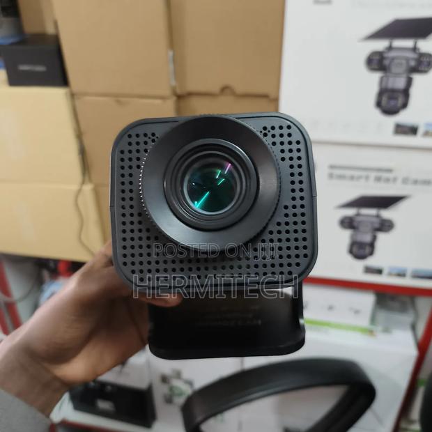 Portable Smart Android Resolution WiFi Support Projector Bt - thumbnail 2