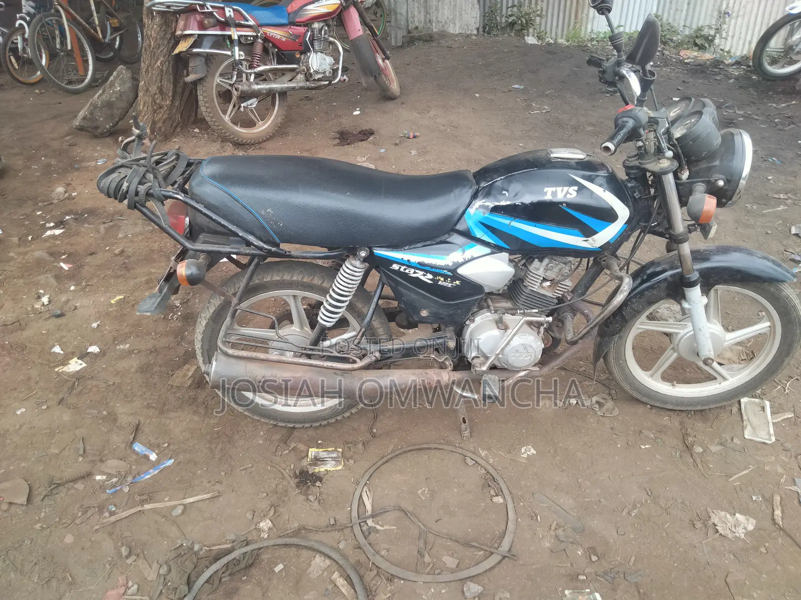 TVS HLX 125 2020 Black