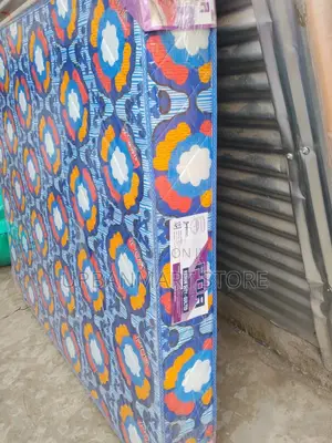 Jumbo Poa Long Lasting Quilted Mattress 5 by 6, 8 Inches in Stock