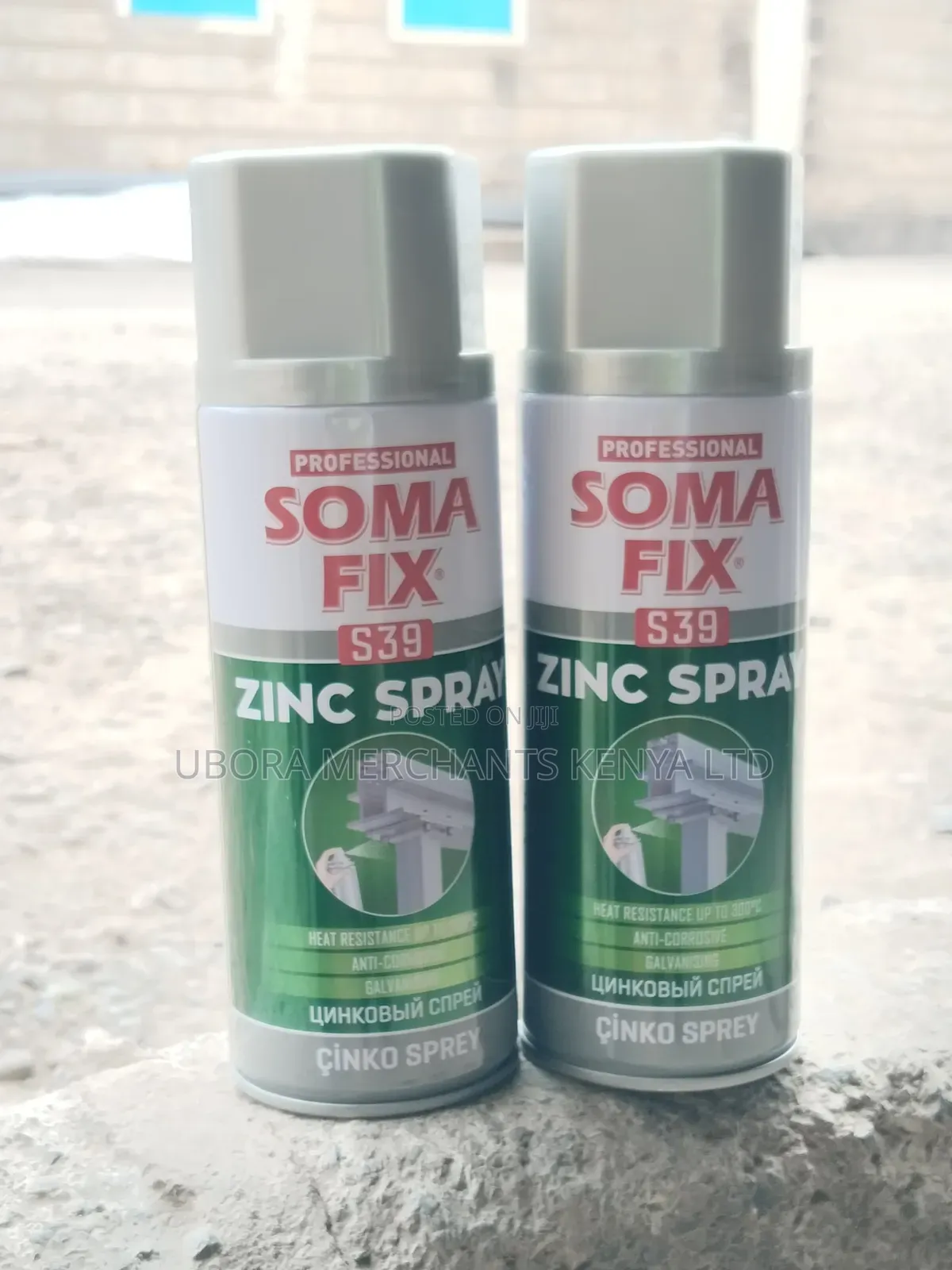 Professional Somafix Zinc Spray 400Ml