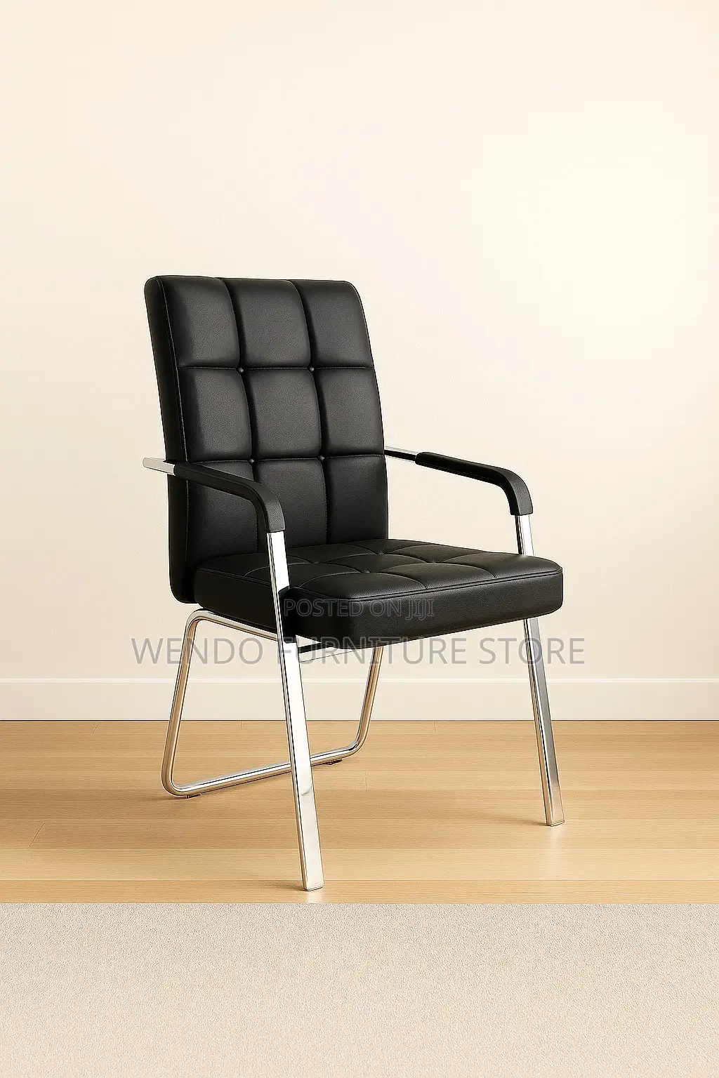Office Chairs; Mid Back Leather Office Ergonomic Support Chairs