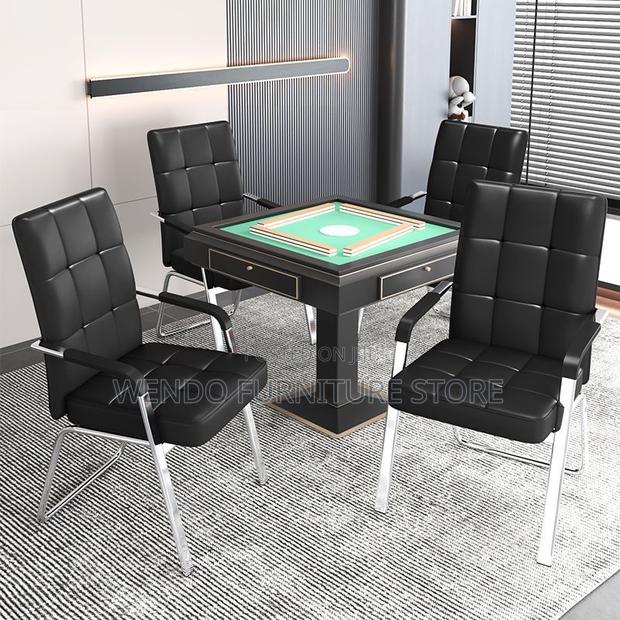 Office Chairs; Mid Back Leather Office Ergonomic Support Chairs - thumbnail 4