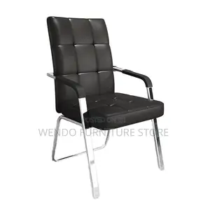 Office Chairs; Mid Back Leather Office Ergonomic Support Chairs