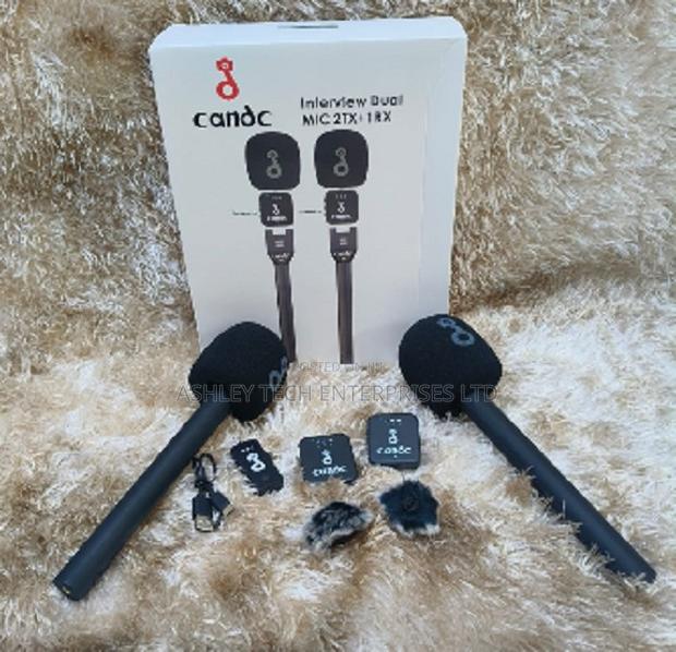 CandC Portable Wireless Interview Microphone 2TX + 1RX - main view