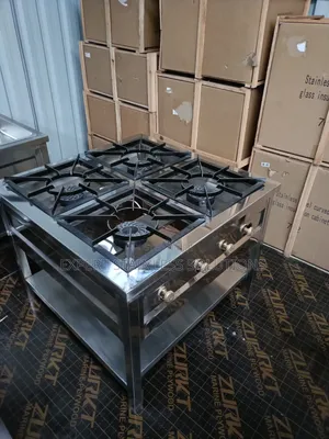 Stainless Steel Four Burner Cooker