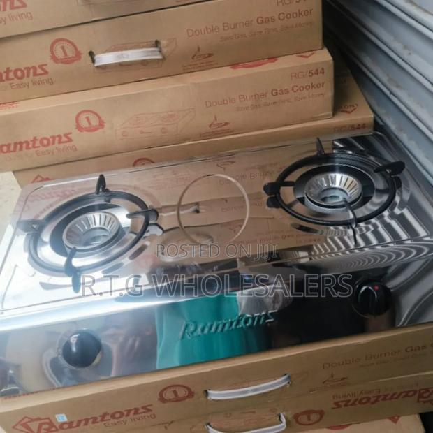 Ramtons RG/544 Double Burner Gas Cooker - thumbnail 2