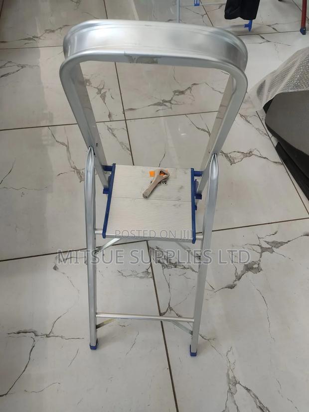 Household/Kitchen Aluminium Mini Ladder With 3 Steps - thumbnail 2