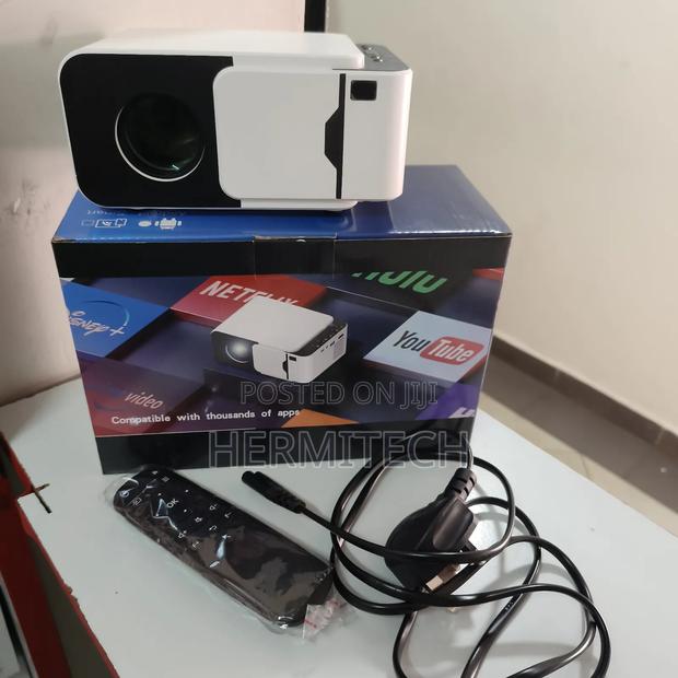 T6 Projectors Resolution WiFi Support Bt Connection HDMI USB Ports