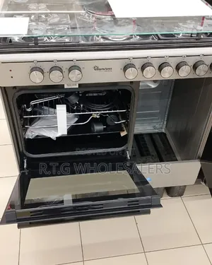 Ramtons 4G+2E 60×90 Silver Cooker RF/496