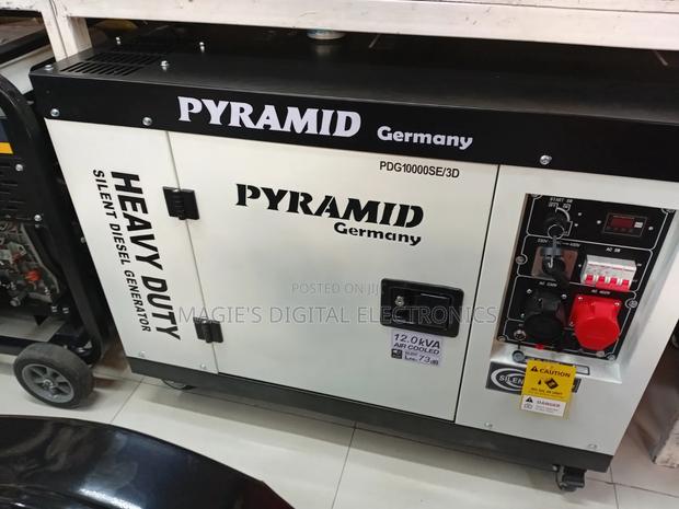 Top Resilient 12.0kva Pyramid Silent Diesel Air Cooled Generator - thumbnail 2