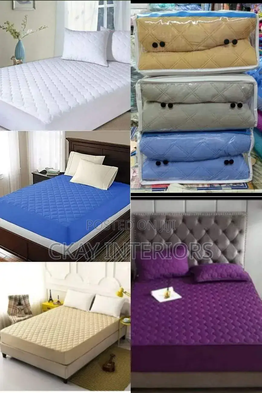 6 by 6 Stain Protection Waterproof Mattress Protectors