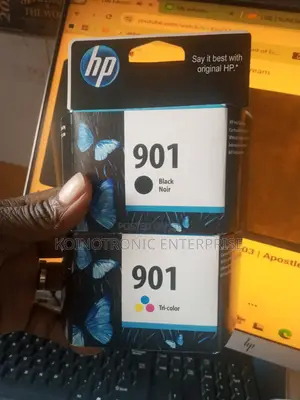 HP 901 Black and TRICOLOR CATRIDGES