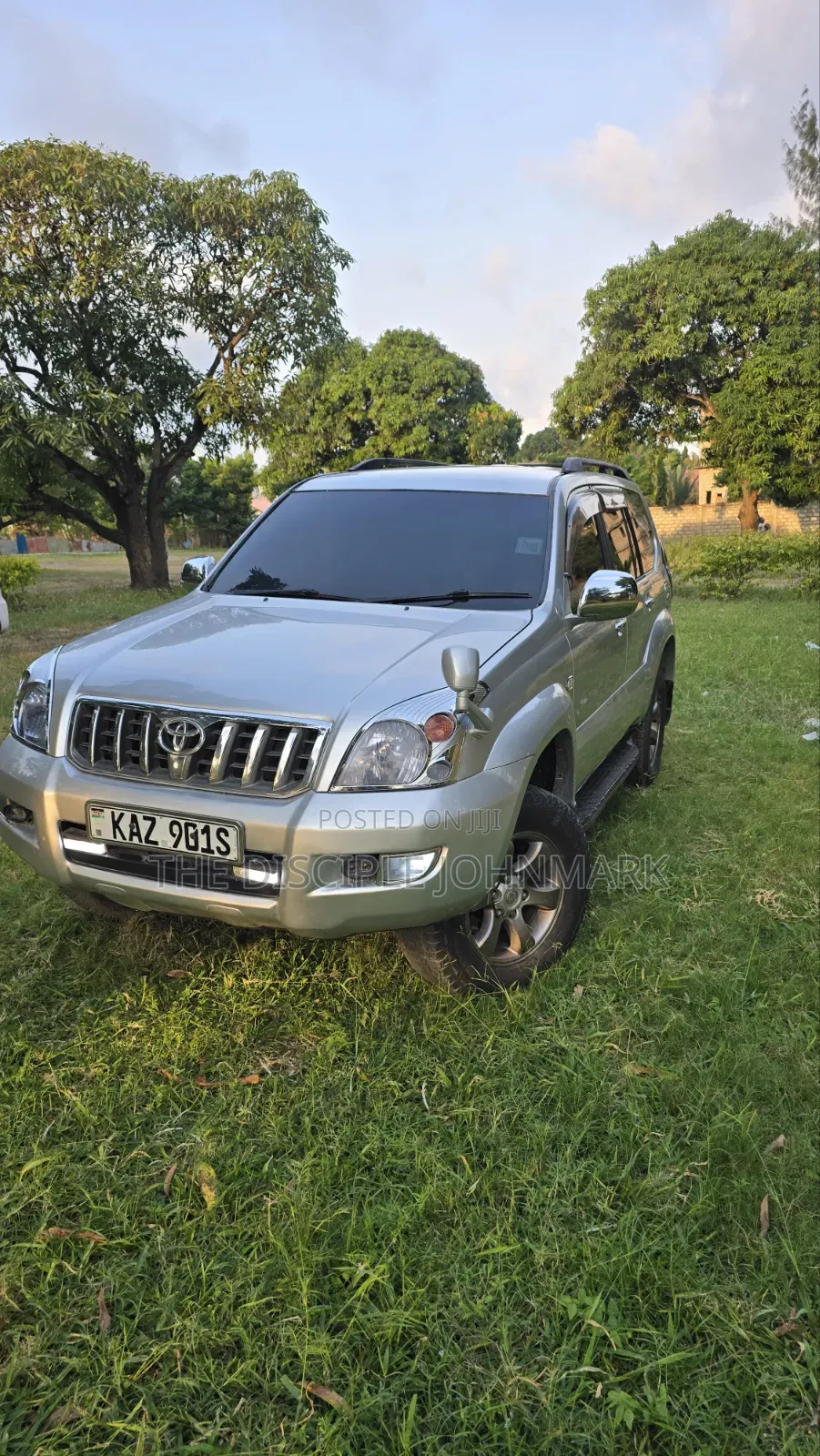 Toyota Land Cruiser Prado 2002 Silver