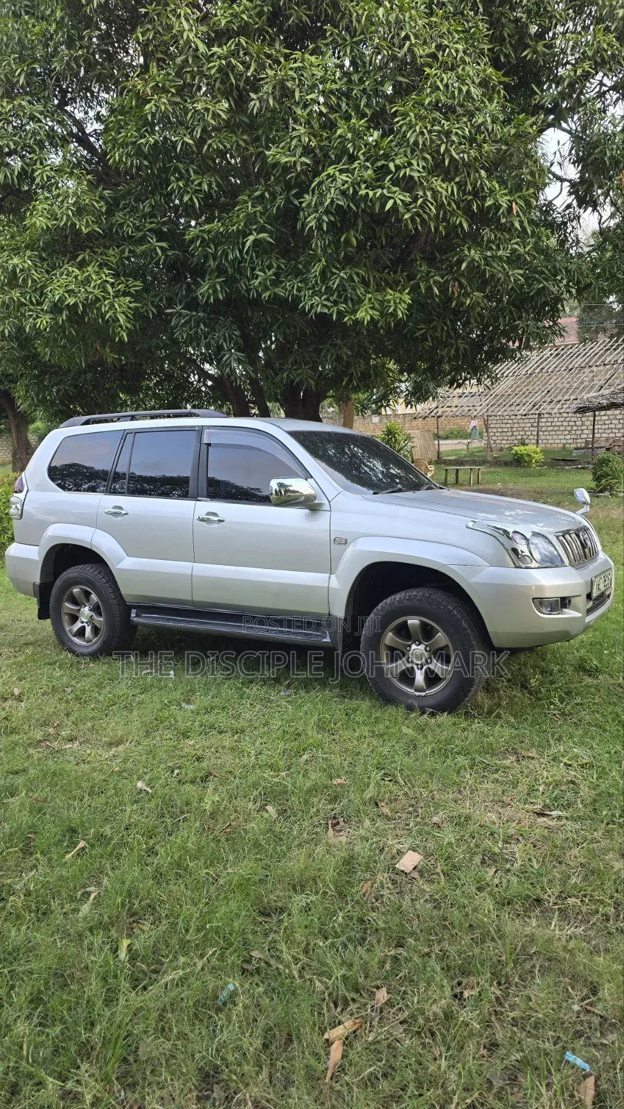 Toyota Land Cruiser Prado 2002 Silver