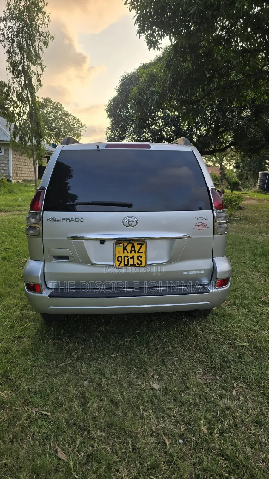 Toyota Land Cruiser Prado 2002 Silver