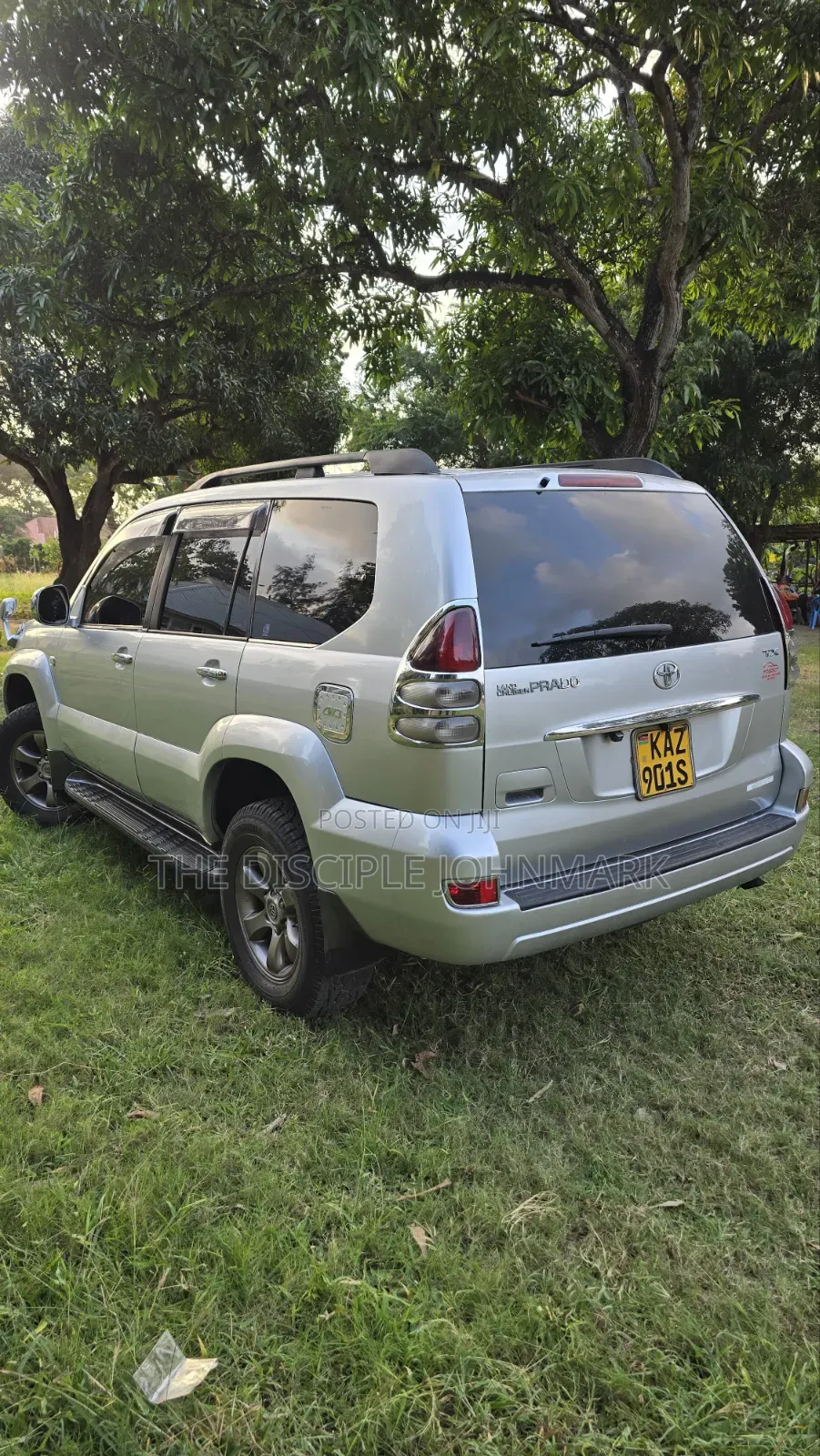 Toyota Land Cruiser Prado 2002 Silver