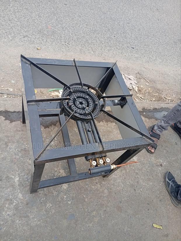 Heavy Duty Mild Steel Three Rings Burner.