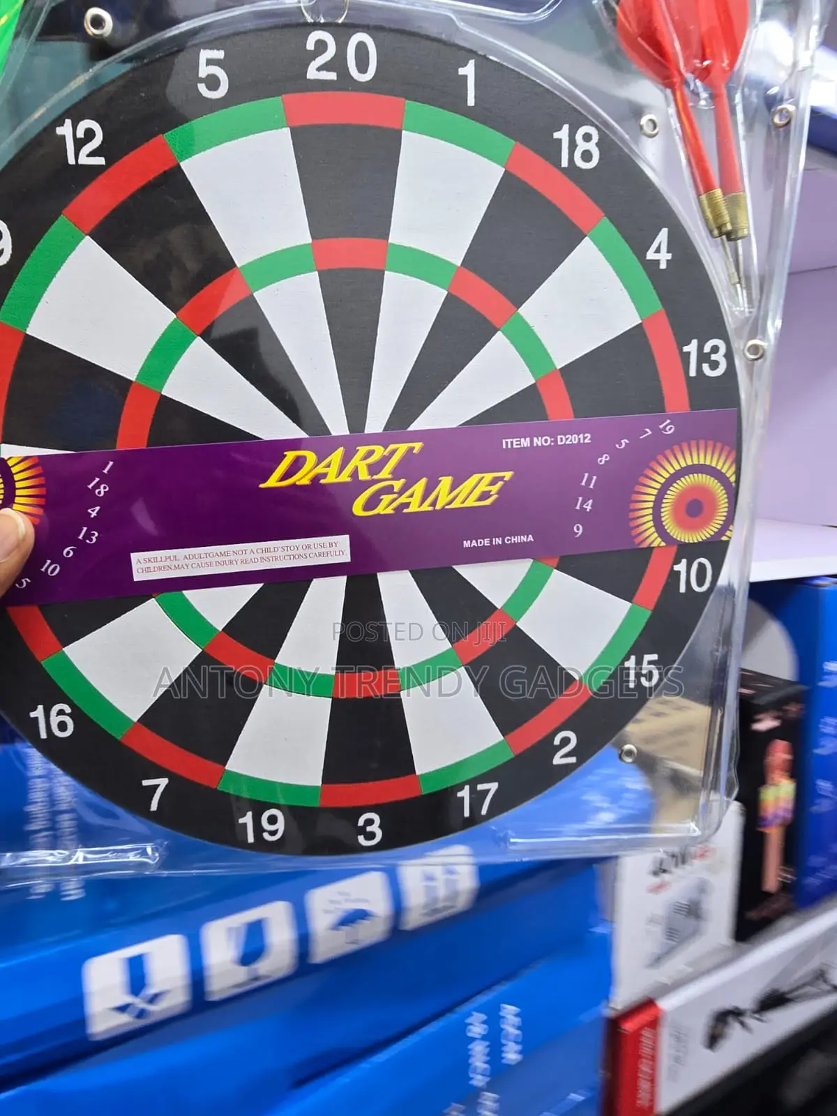 17 Inch Dart Game Set for Home Office Pub Recreation