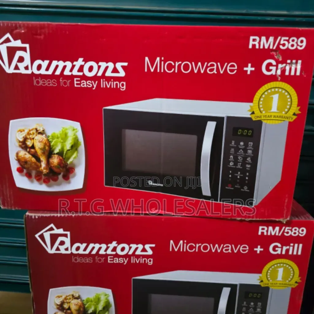 Ramtons 23 Litres Digital Microwave Grill RM/589 Silver
