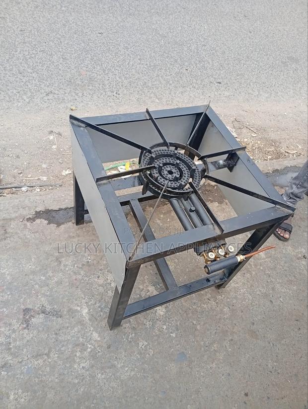 High Pressure Three Rings Burner.