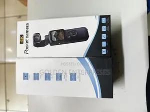 Smart Pocket Gimbal Camera With Remote Control Face Tracking