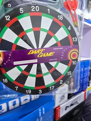 Classic Dart Board Set With 6 Darts for Adults Family