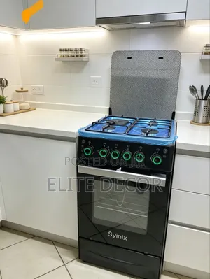 Syinix 50×50 Standing Cooker With Electric Oven – Auto Ignition, Grill