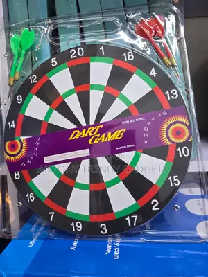 17 Inch Professional Dart Board Set With 6 Steel Tip Darts